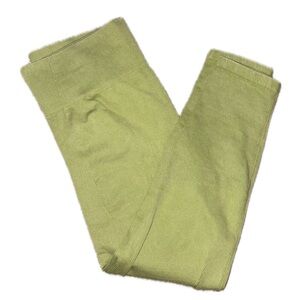 Joy Lab Athleisure High Rise Leggings Green Moisture Wicking Size XL